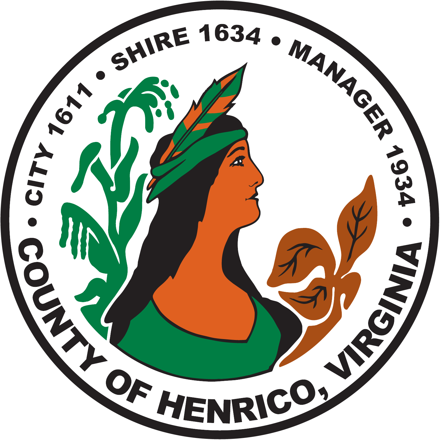 County Seal for Henrico VA